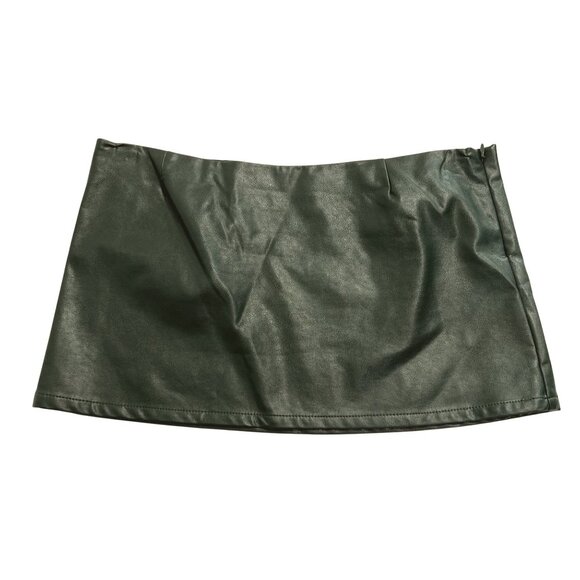 Miaou Fig Skirt in Forest Green - Picture 1 of 5